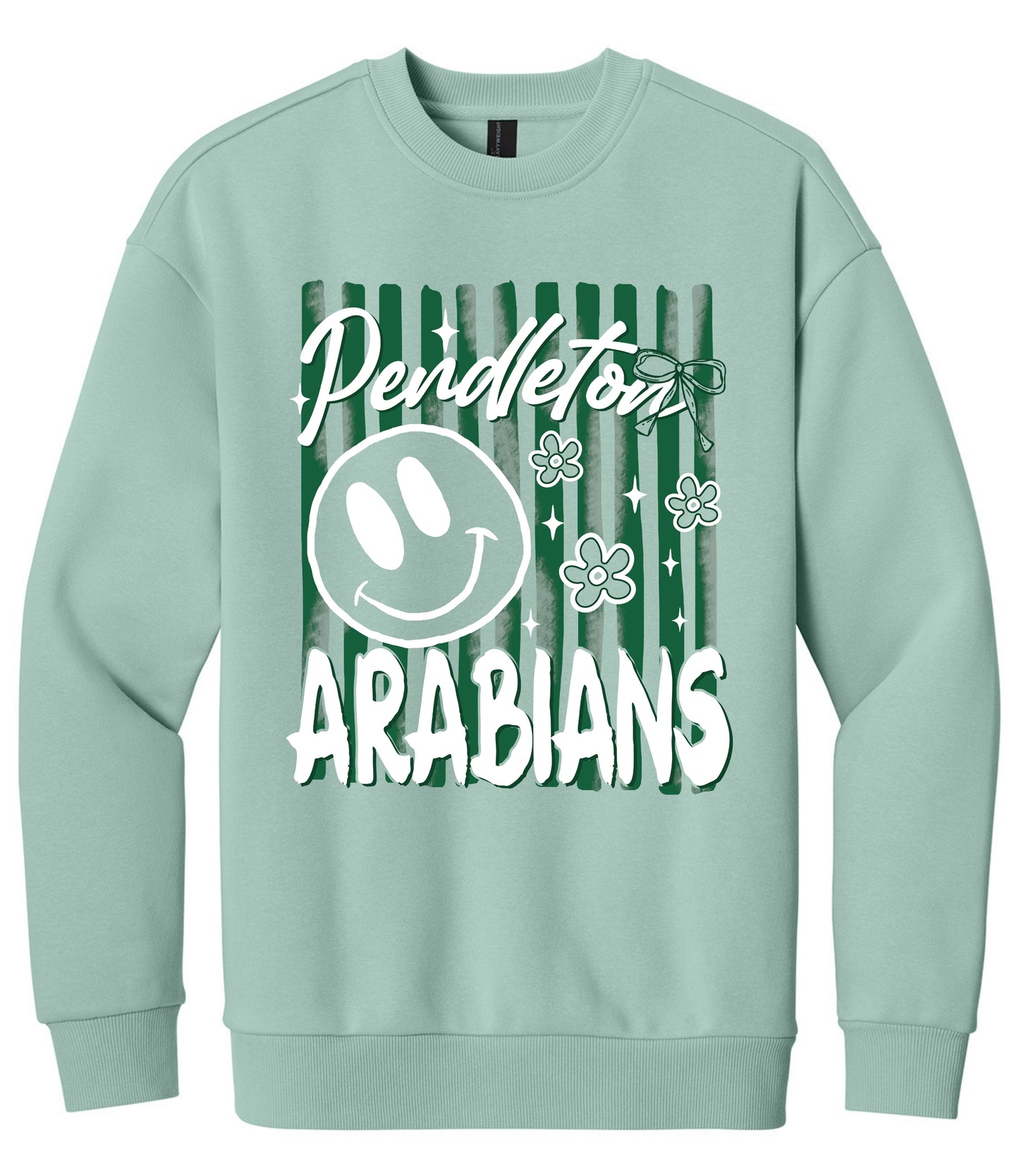 Pendleton Arabians Preppy Stripe Sweatshirt