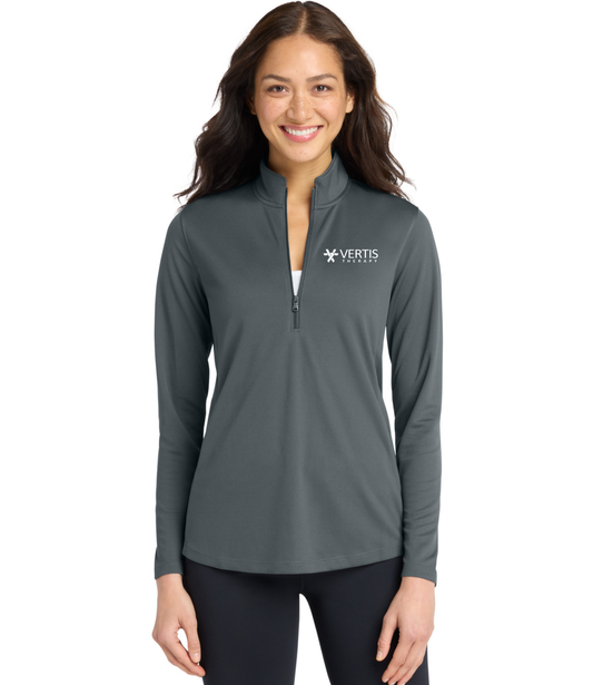 Vertis Logo Women's Dry Zone® UV Micro-Mesh 1/4-Zip