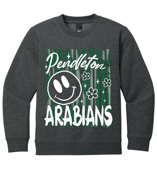 Pendleton Arabians Preppy Stripe Sweatshirt