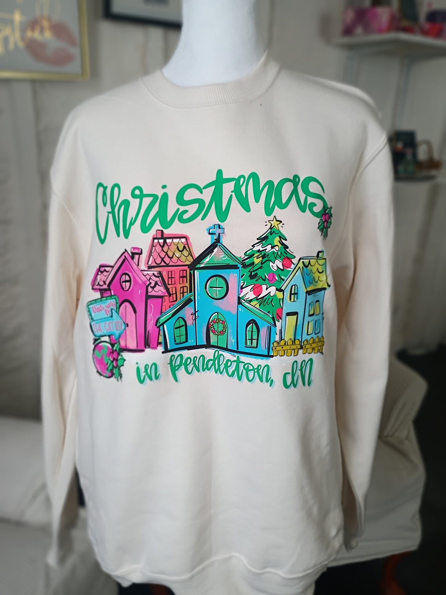 Christmas in Pendleton Crewneck Sweatshirt