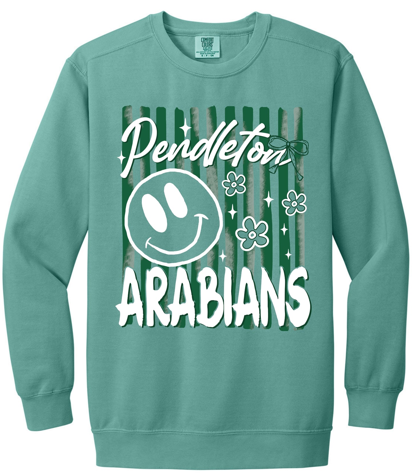 Pendleton Arabians Preppy Stripe Sweatshirt