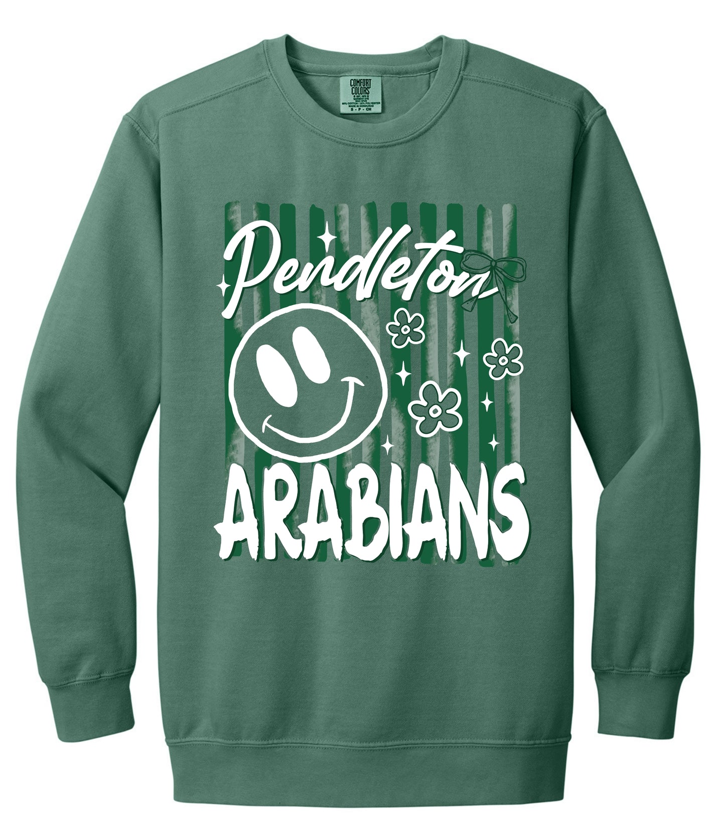 Pendleton Arabians Preppy Stripe Sweatshirt
