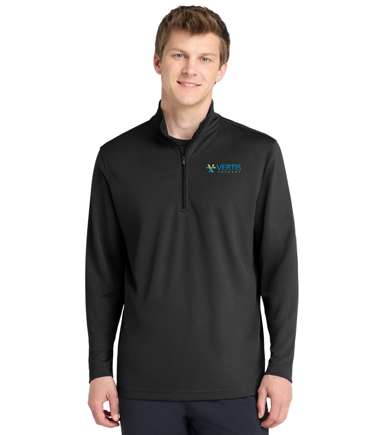 Vertis Logo Men's Dry Zone® UV Micro-Mesh 1/4-Zip
