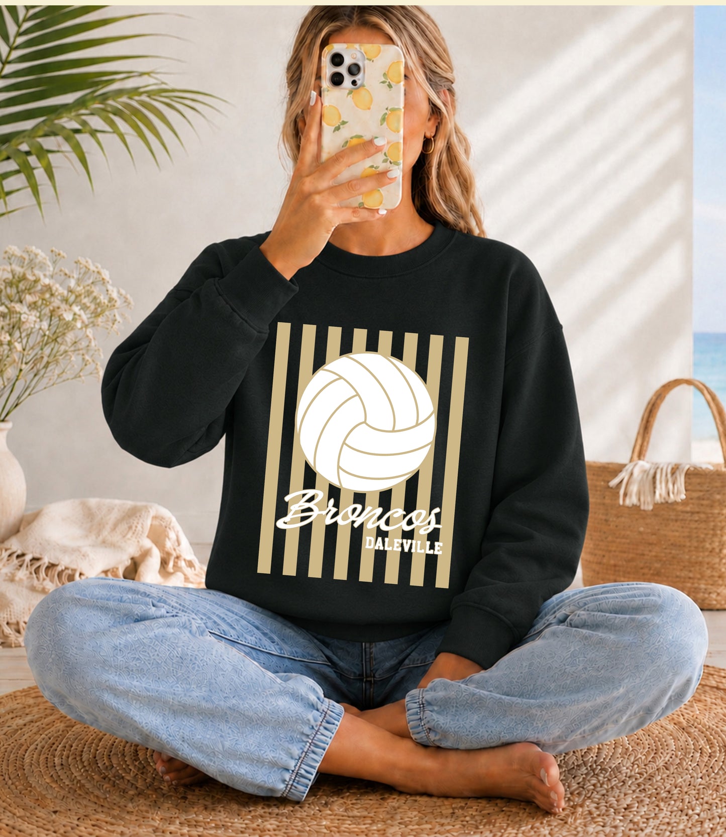 Daleville Volleyball Stripes