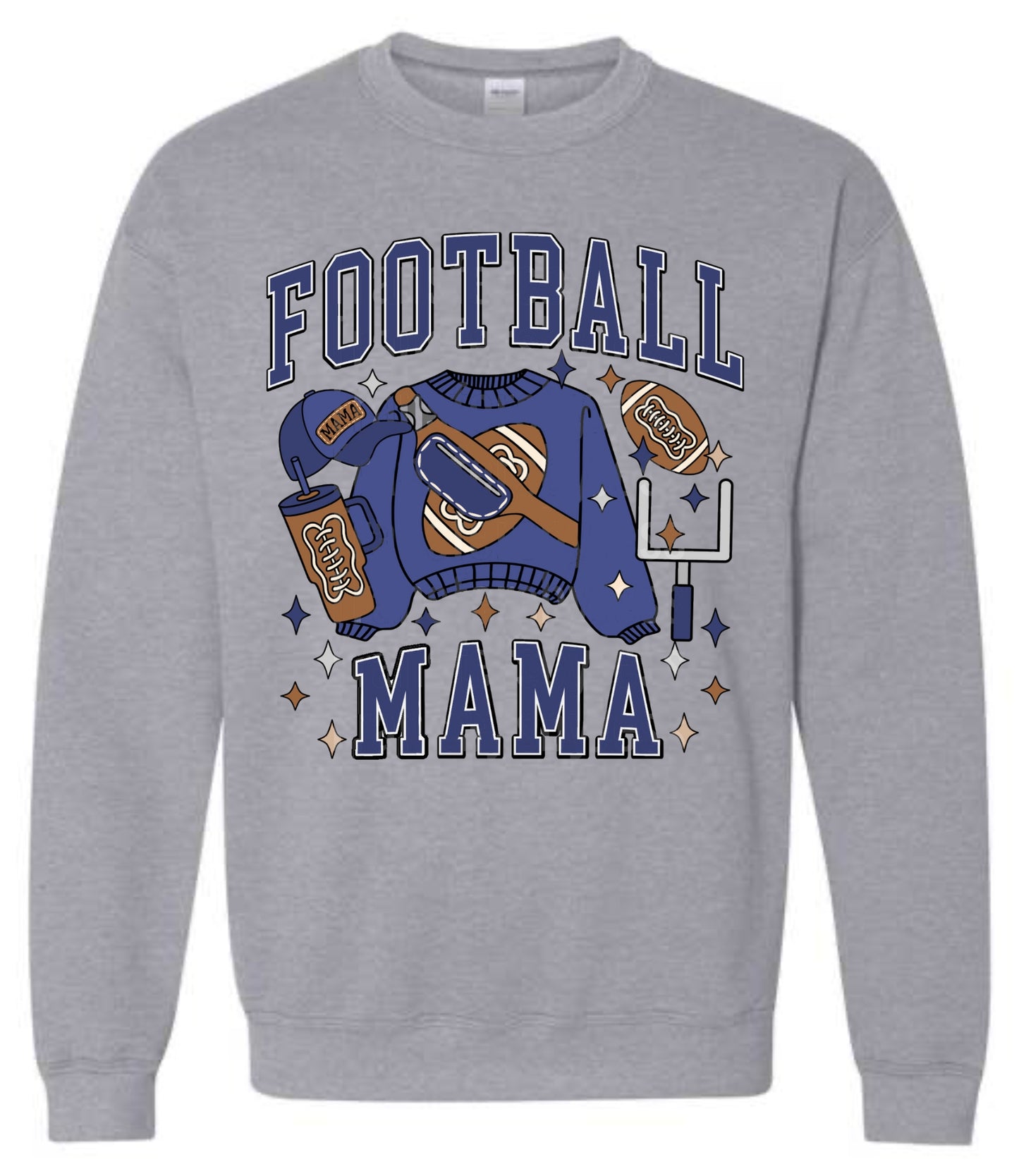 Football Mama Sling Crewneck