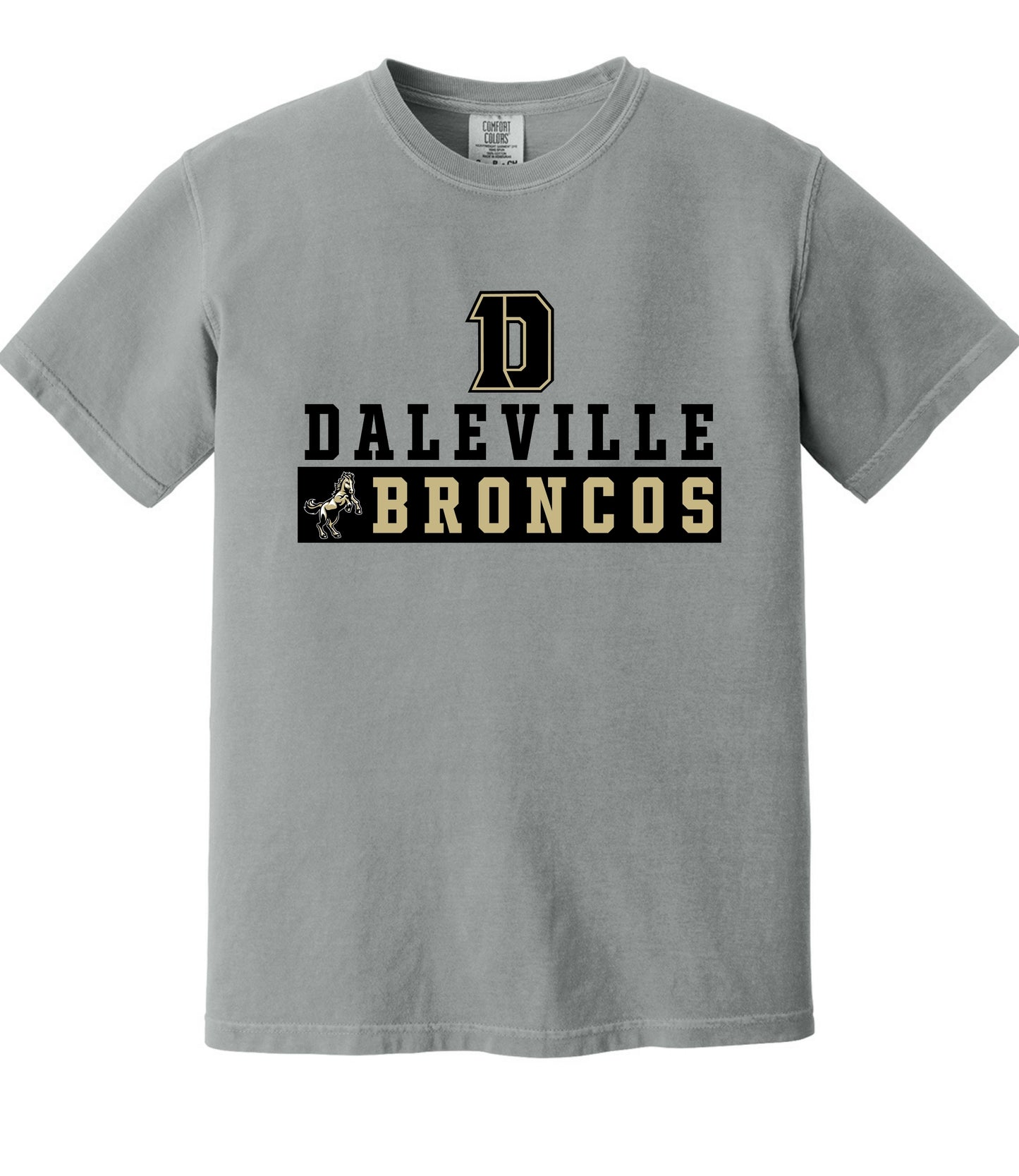 Daleville Broncos Block Tee