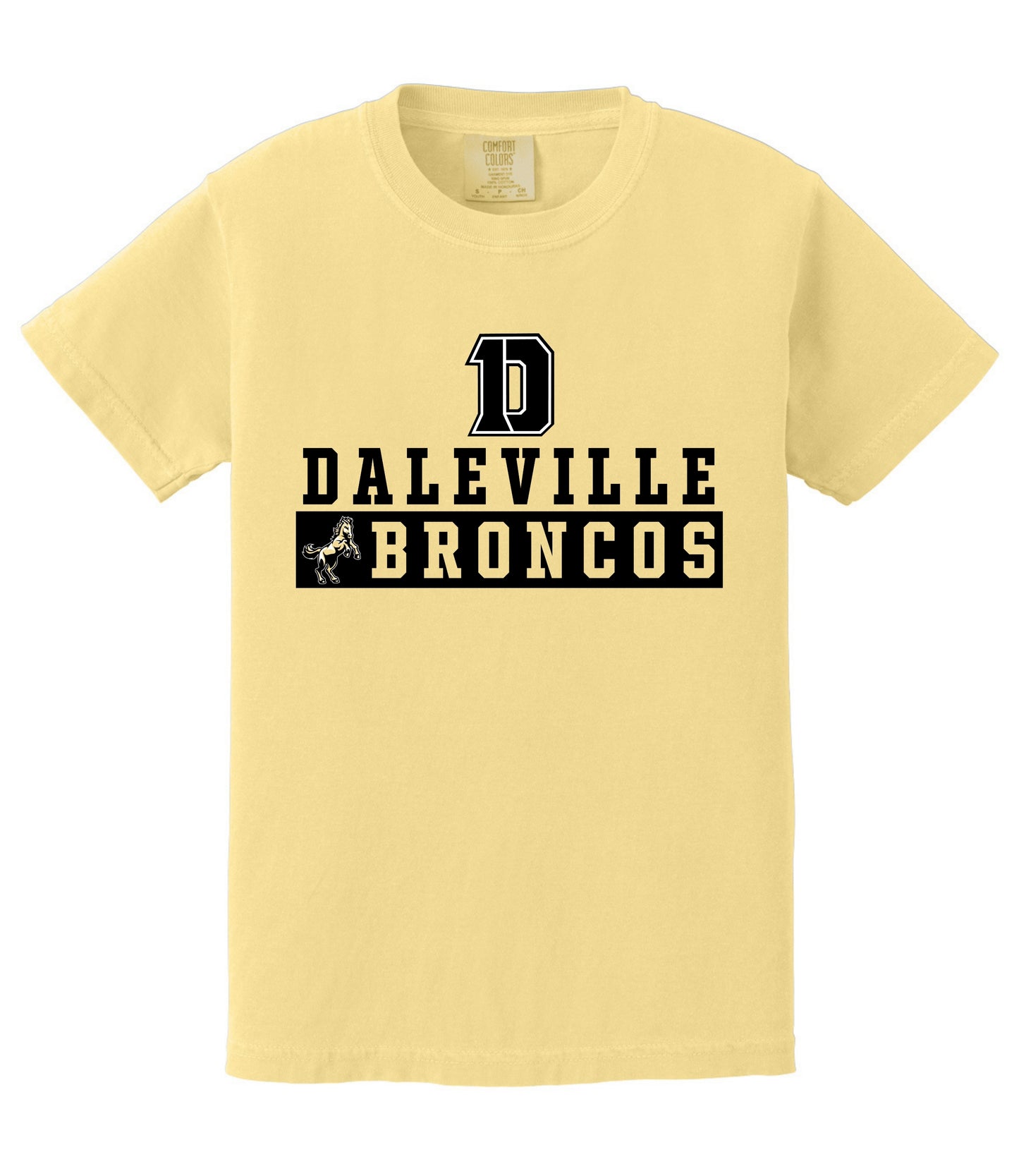 Daleville Broncos Block Tee