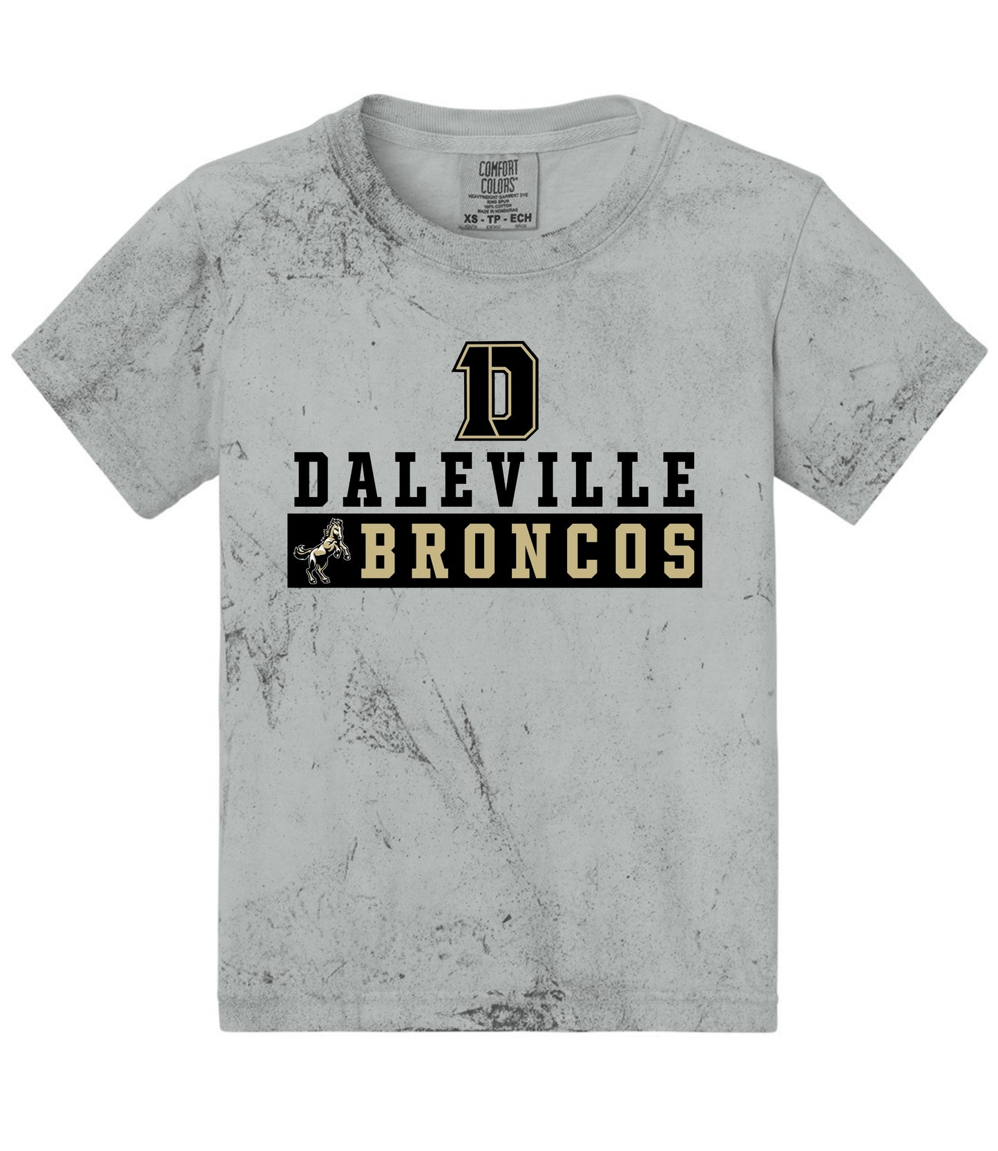 Daleville Broncos Block Tee