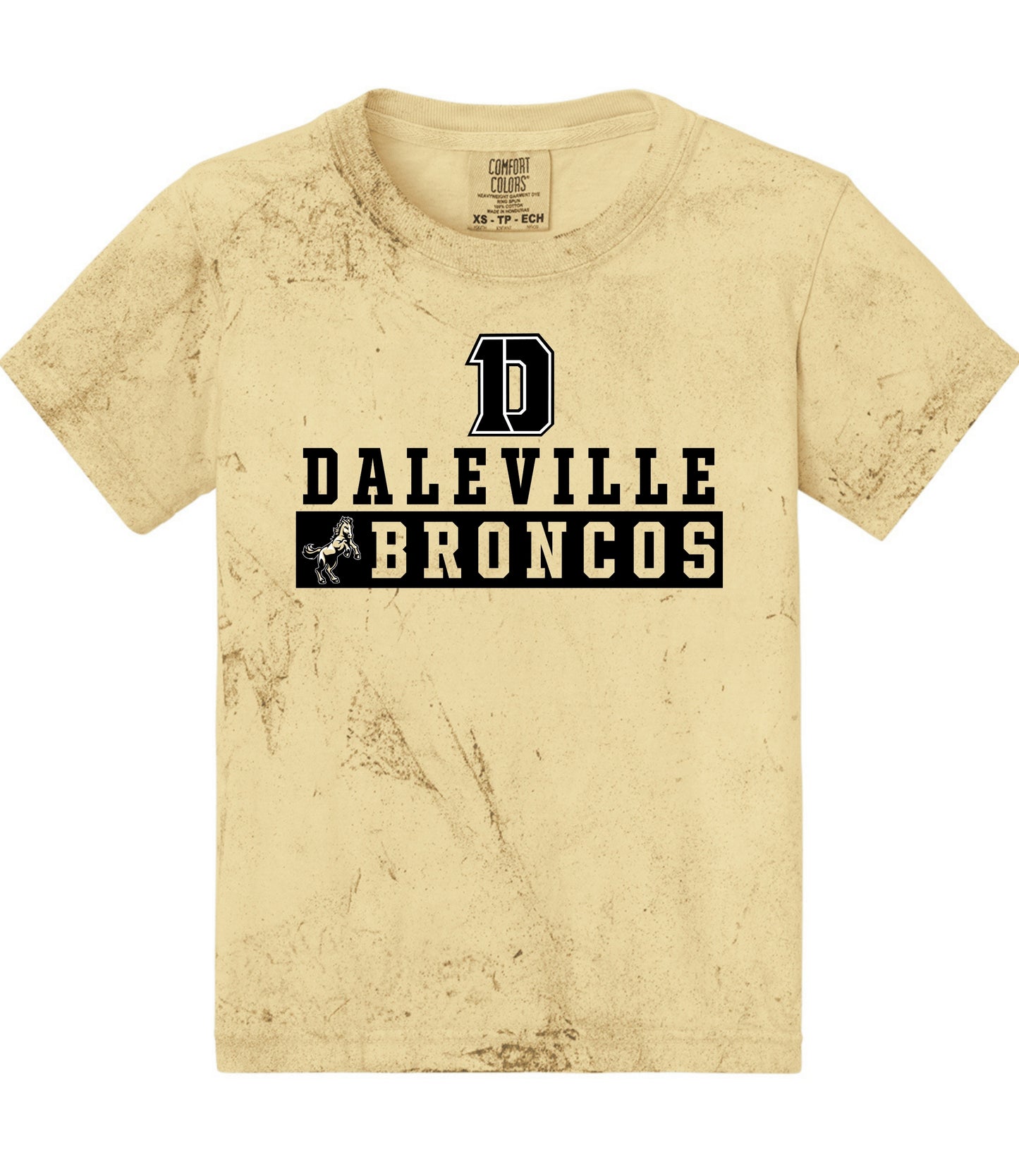 Daleville Broncos Block Tee