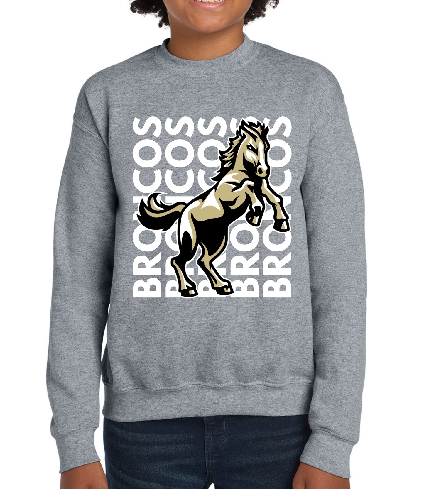 Broncos Vertical Sweatshirt