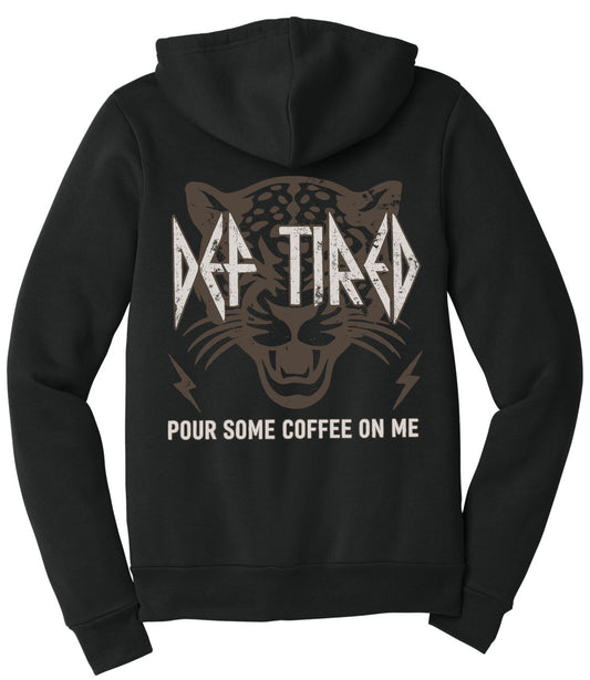 Def Tired Mom Co 26 Full-Zip Hoodie