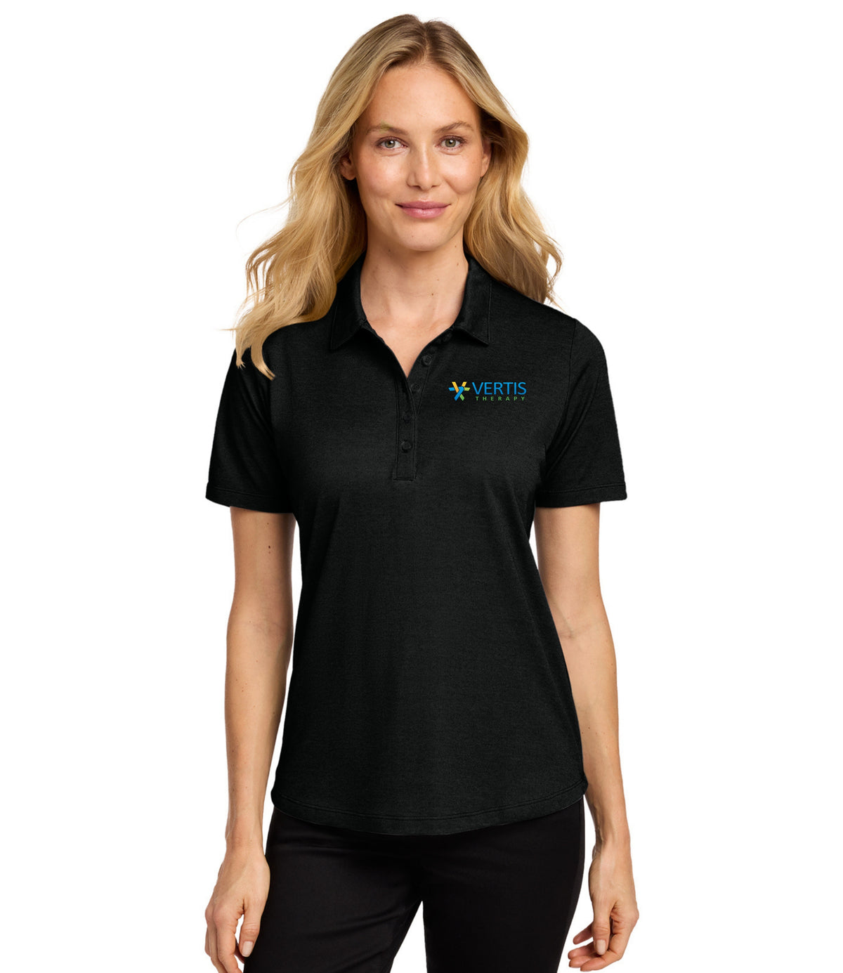 Vertis Logo Women's Fine Pique Blend Polo