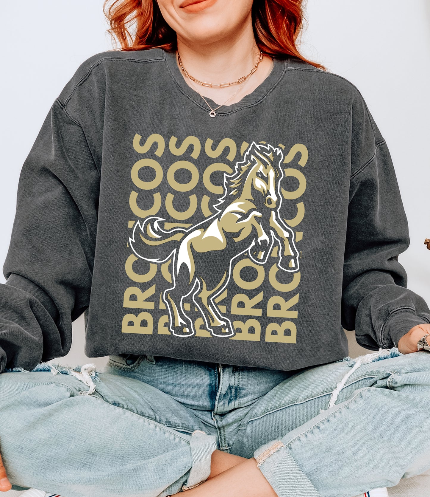 Broncos Vertical Sweatshirt