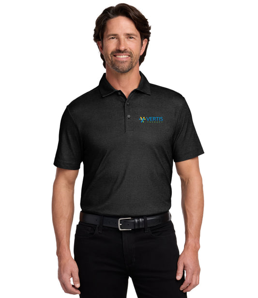 Vertis Logo Men's Fine Pique Blend Polo