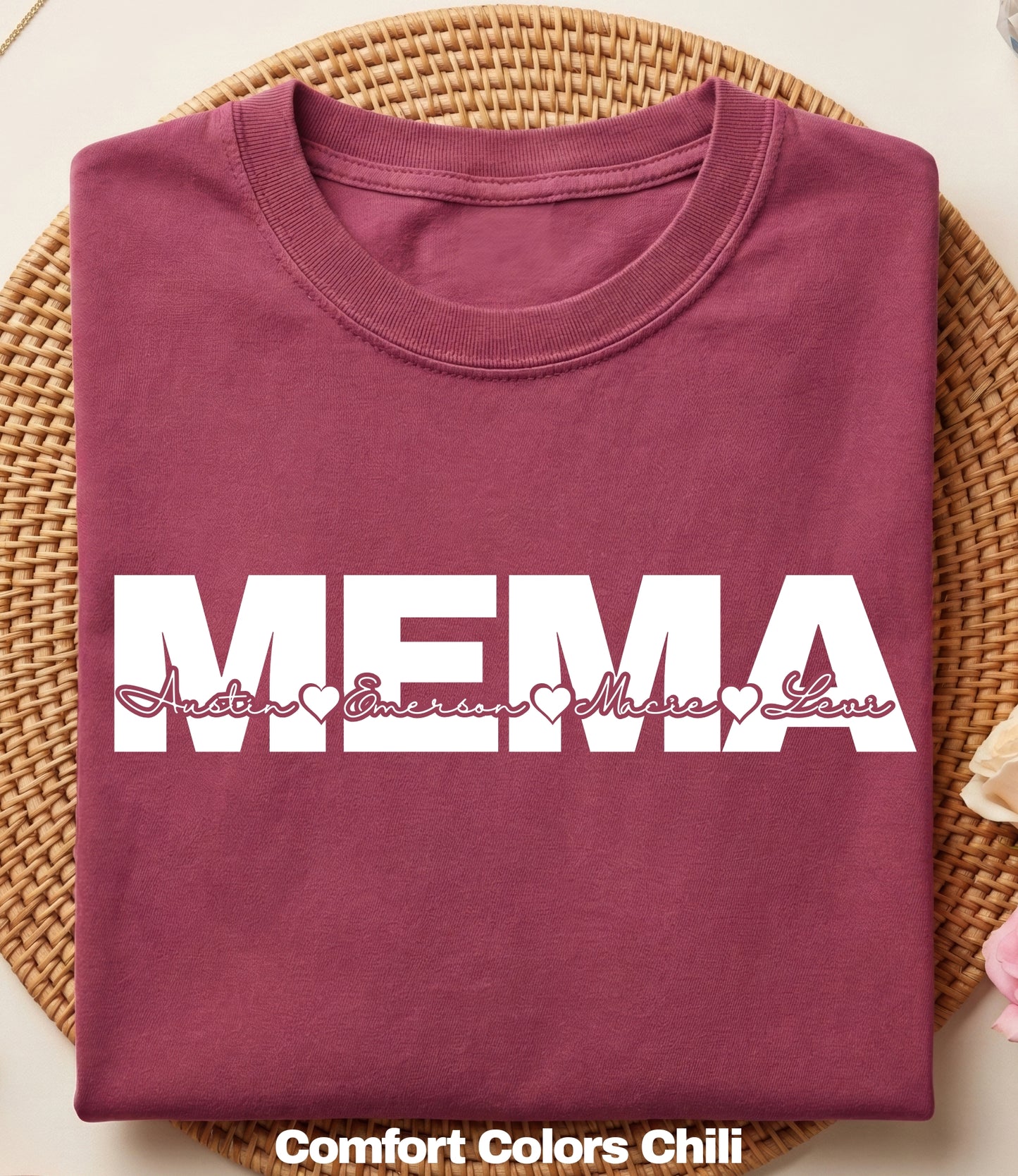 Custom Mom Grandma Shirt