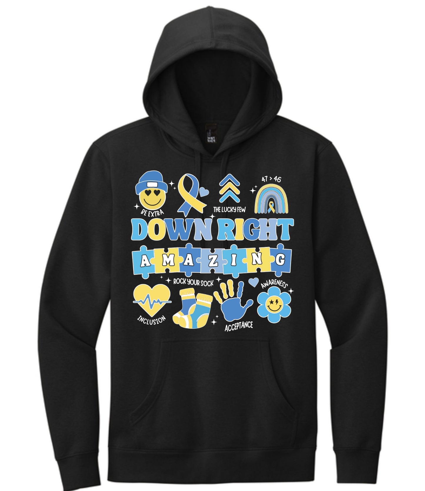 Down Right Amazing Hooded Sweatshirt