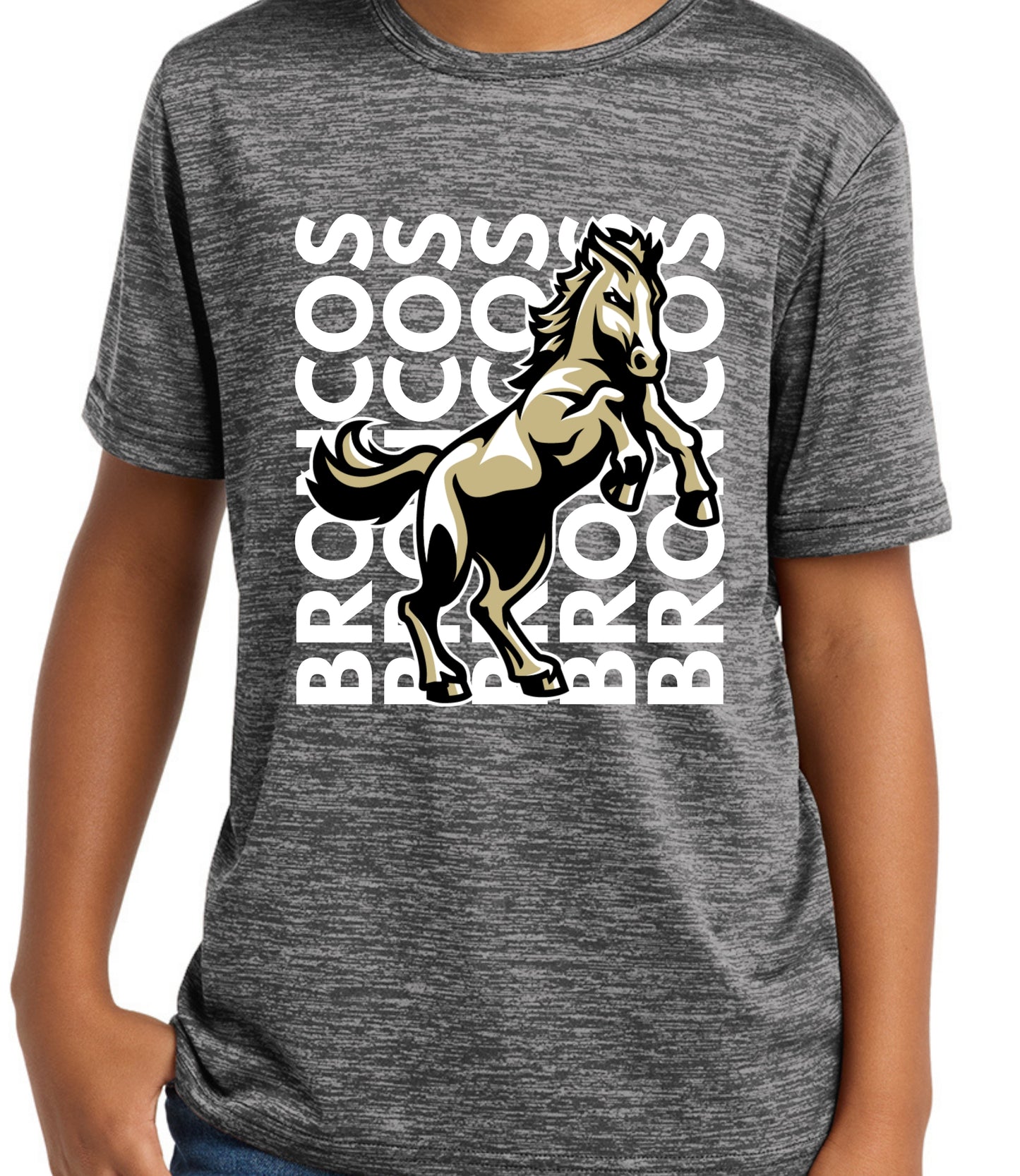Broncos Vertical Tee
