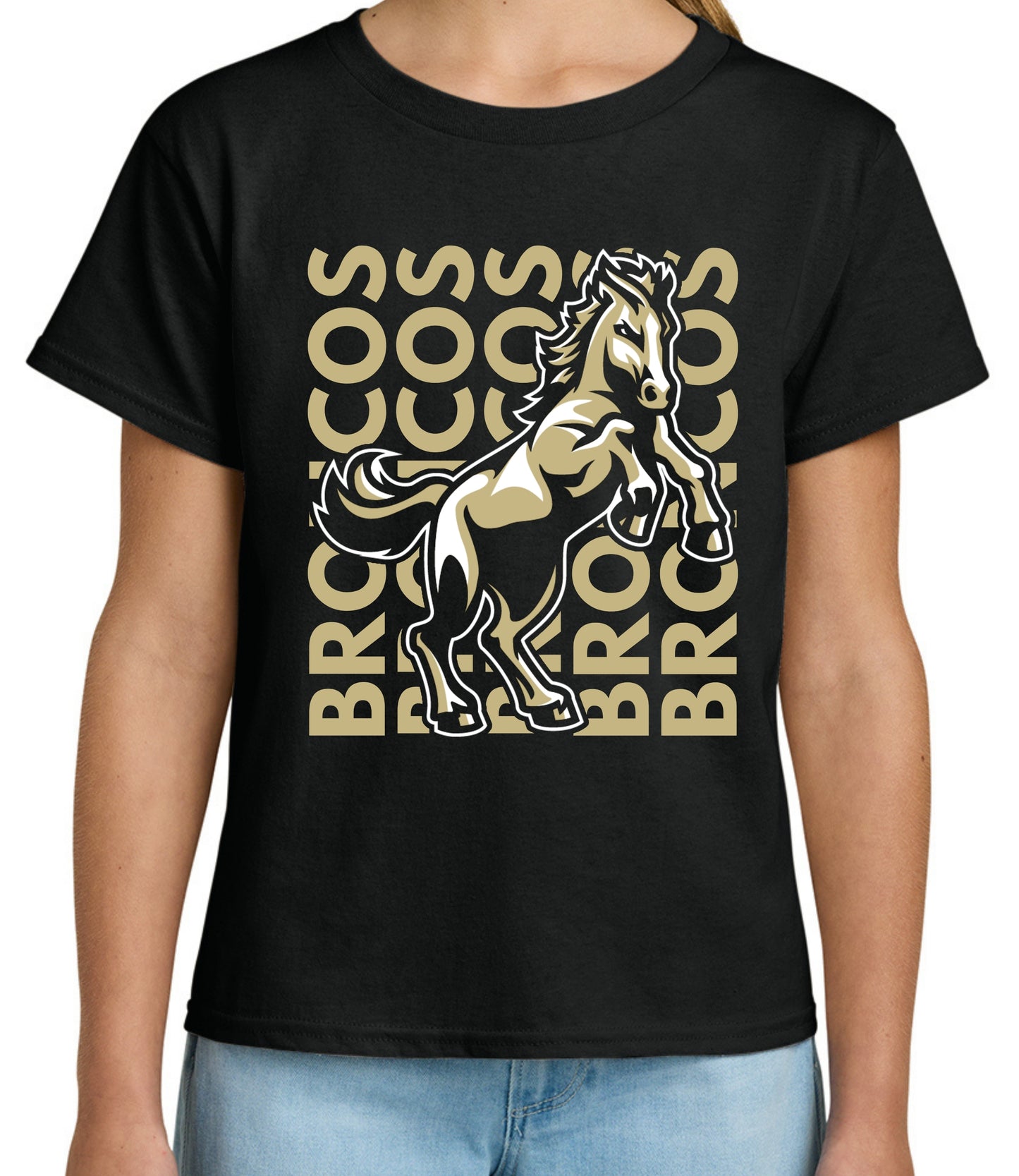 Broncos Vertical Tee