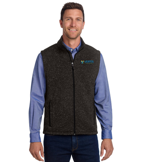 Vertis Logo Men's Sweater Fleece Vest