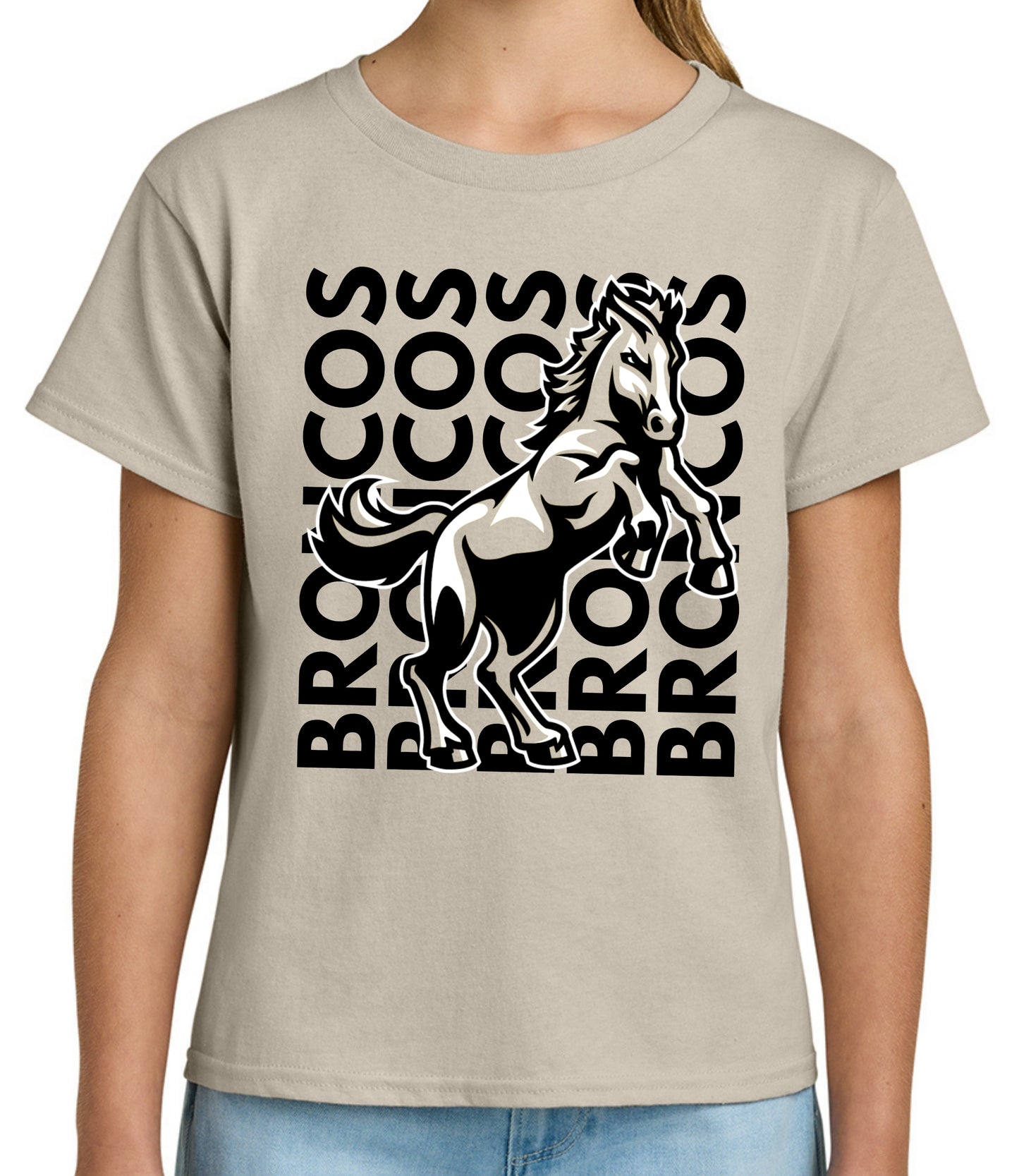 Broncos Vertical Tee