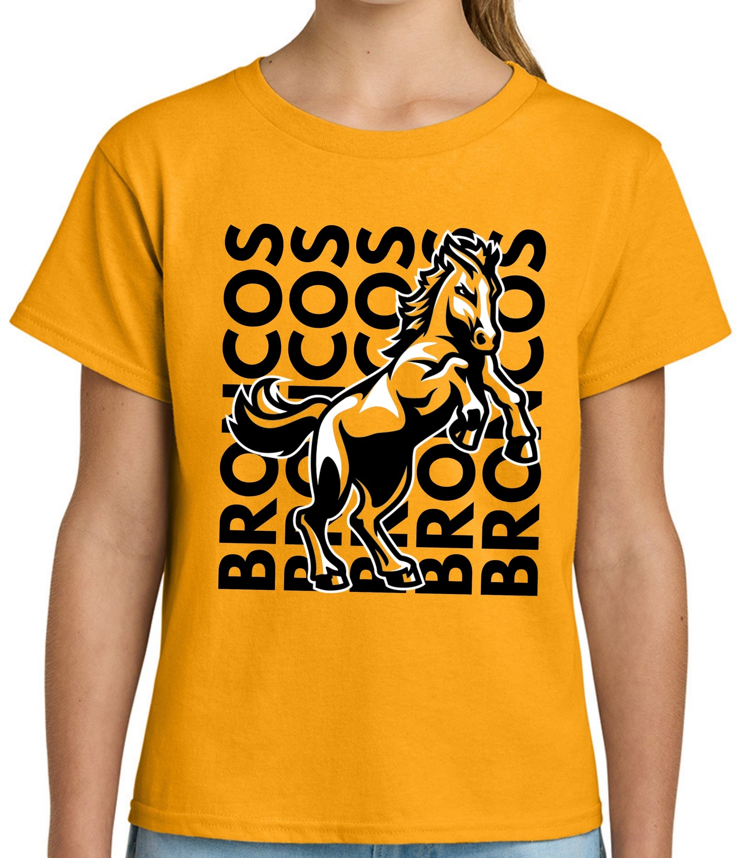 Broncos Vertical Tee