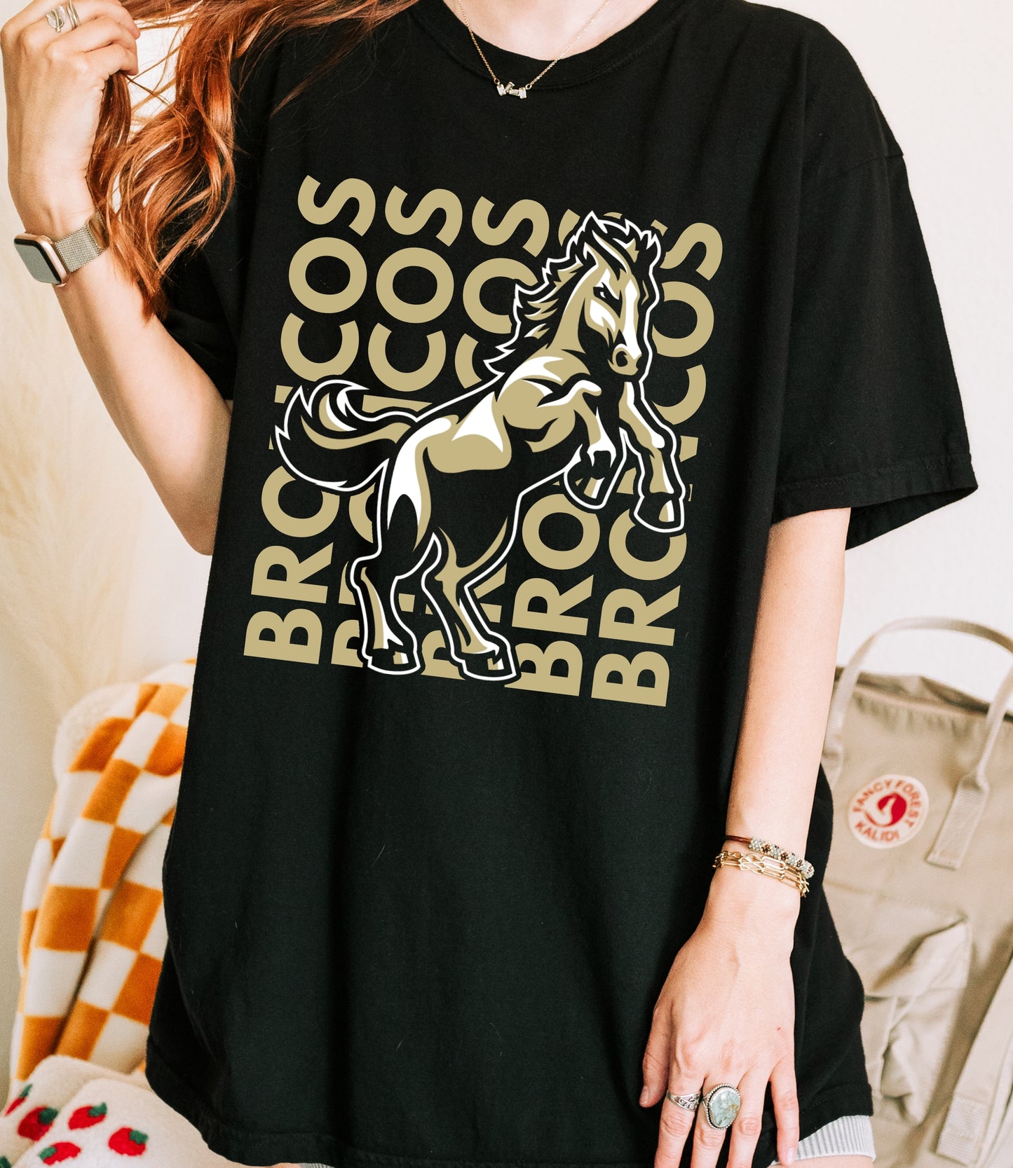 Broncos Vertical Tee