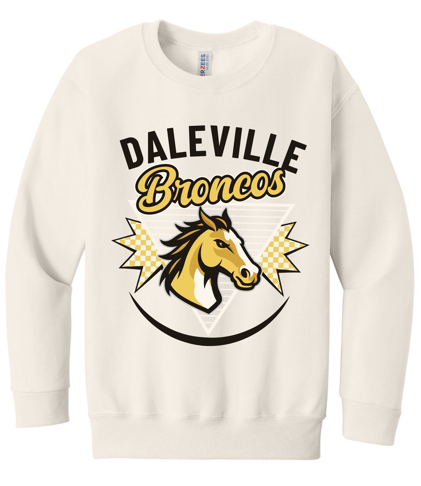 Daleville Broncos Triangle Sweatshirt