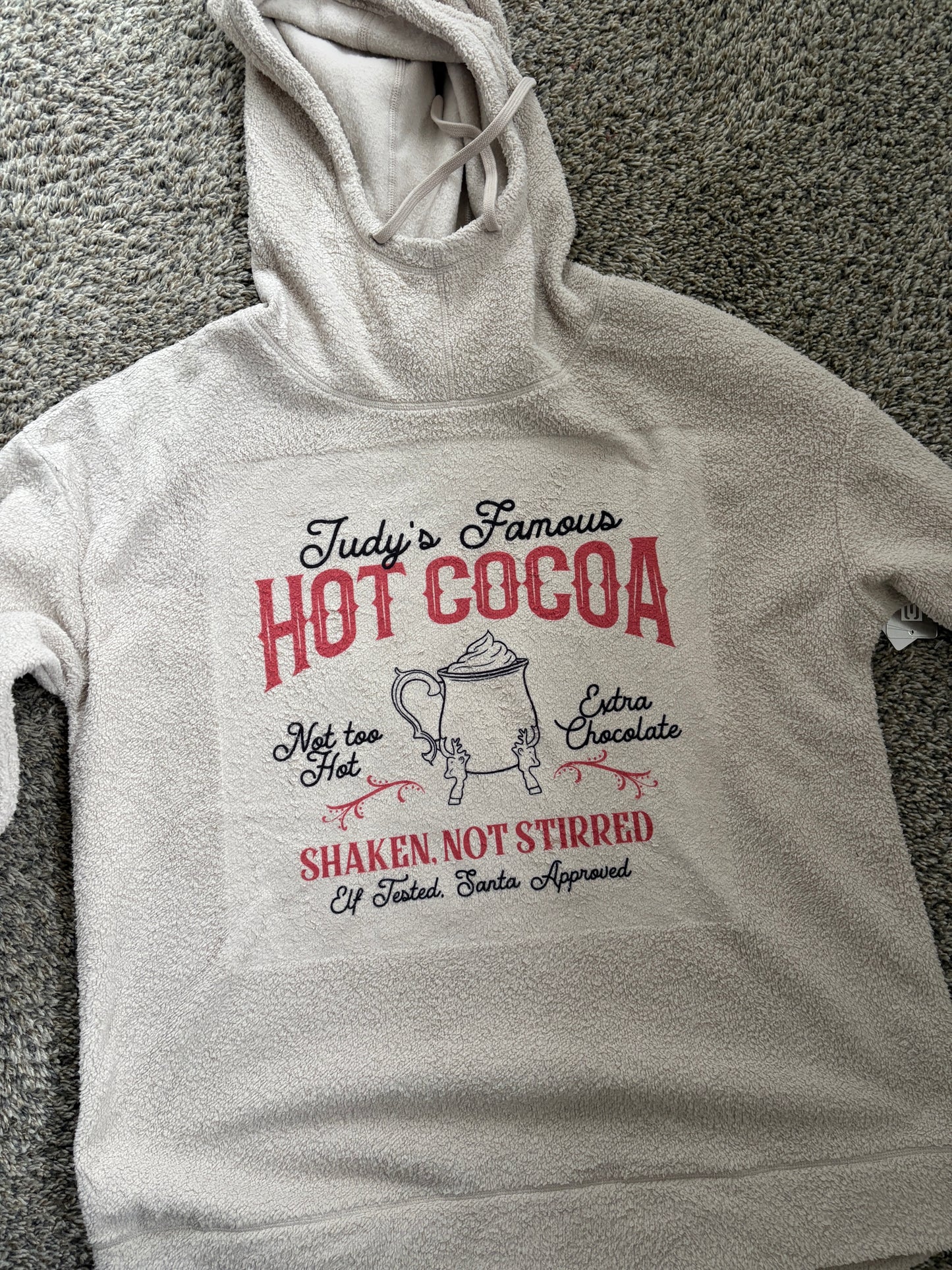 Judy's Famous Hot Cocoa Sherpa Hoodie