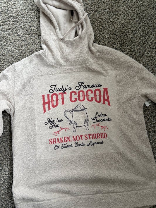 Judy's Famous Hot Cocoa Sherpa Hoodie