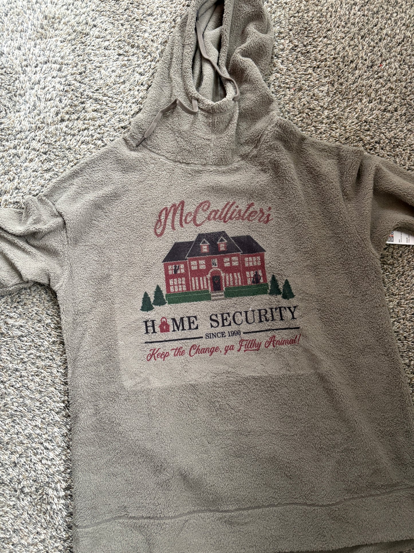 McCallister's Home Security Sherpa Hoodie