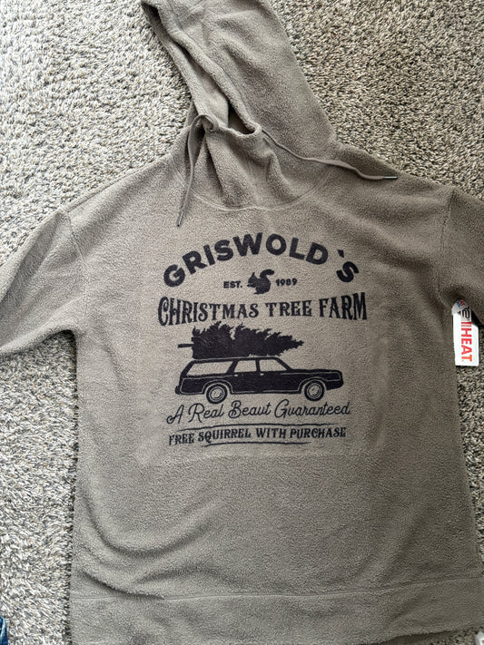 Griswold's Christmas Tree Farm Sherpa Hoodie