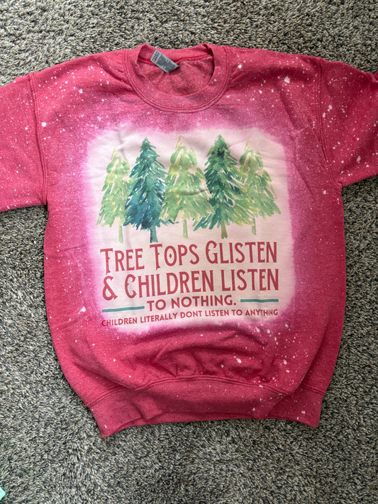 Treetops Glisten Crewneck/Hoodie