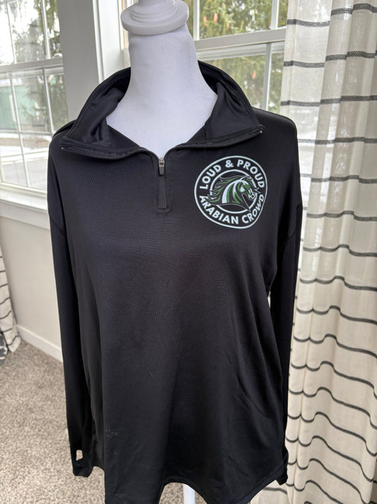 Quarter Zip Arabians Pull Over