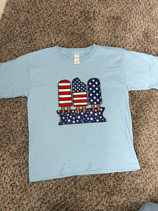 4th Of July Popsicles Kids T-Shirt