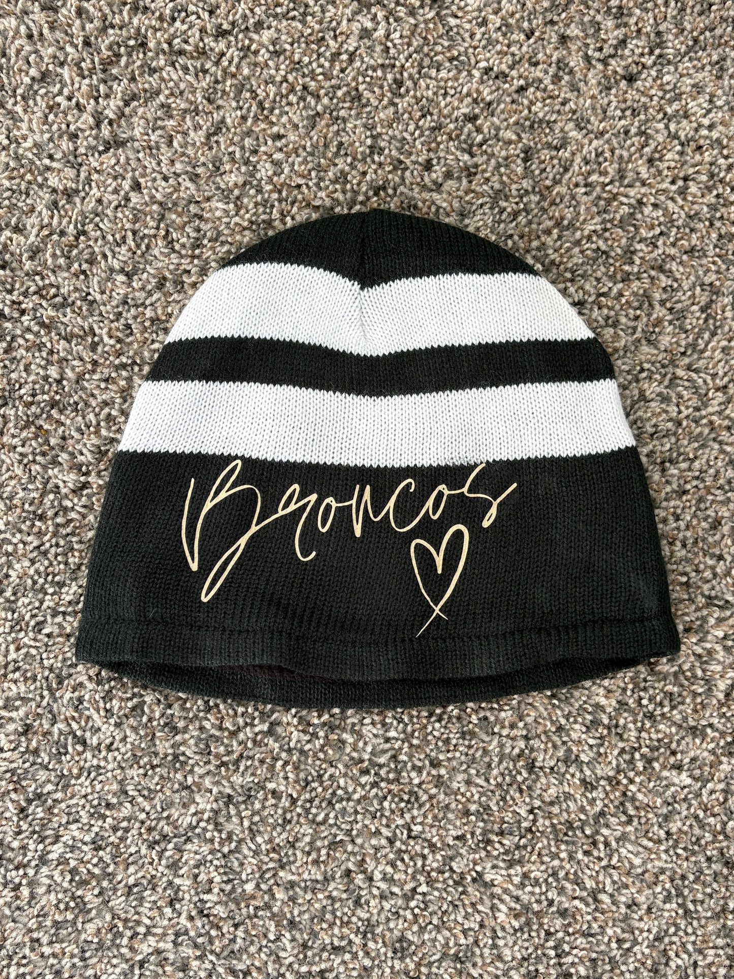Bronco Script Beanie