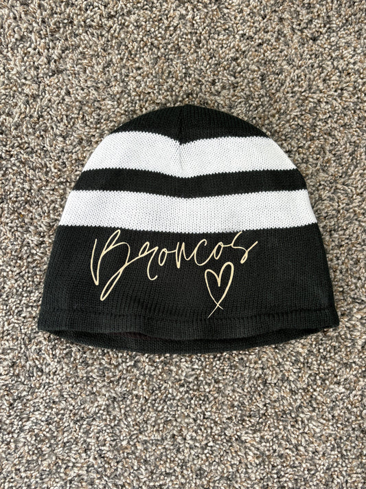 Bronco Script Beanie