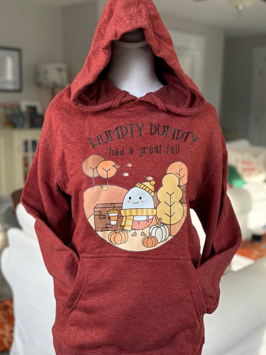 Humpty Dumpty Had A Great Fall Hoodie