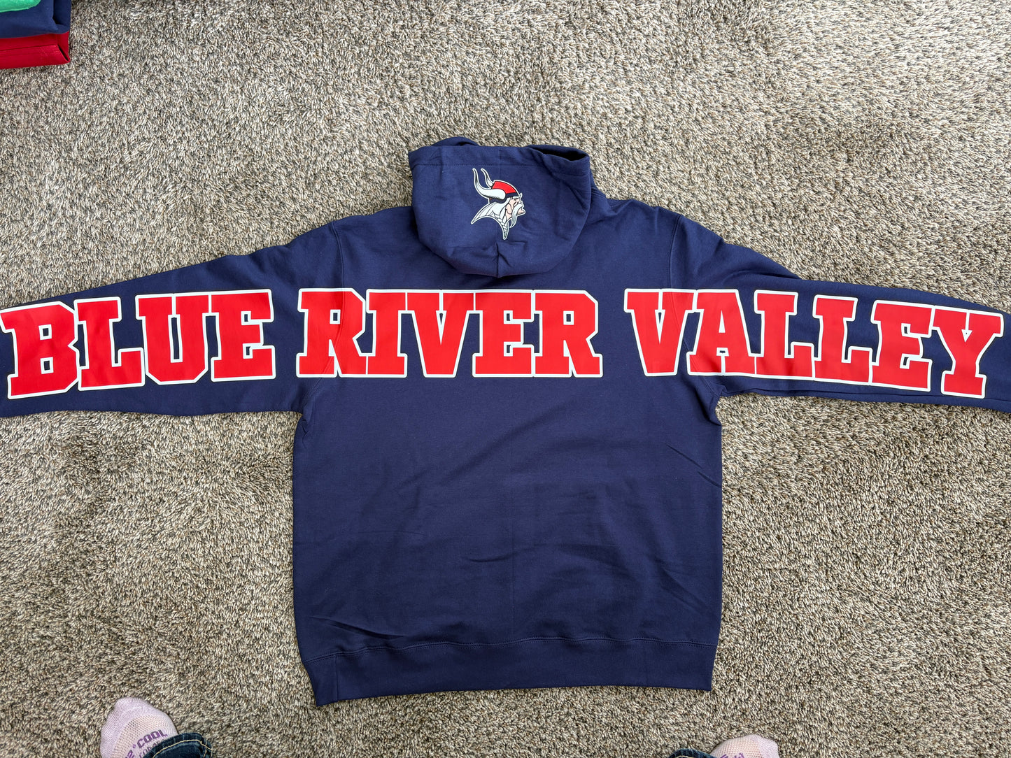 Custom Mascot Full-Arm Sweatshirt