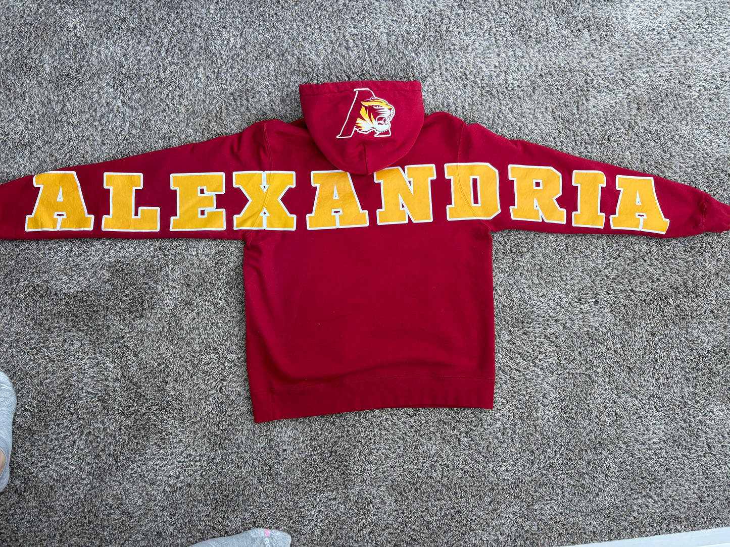 Custom Mascot Full-Arm Sweatshirt