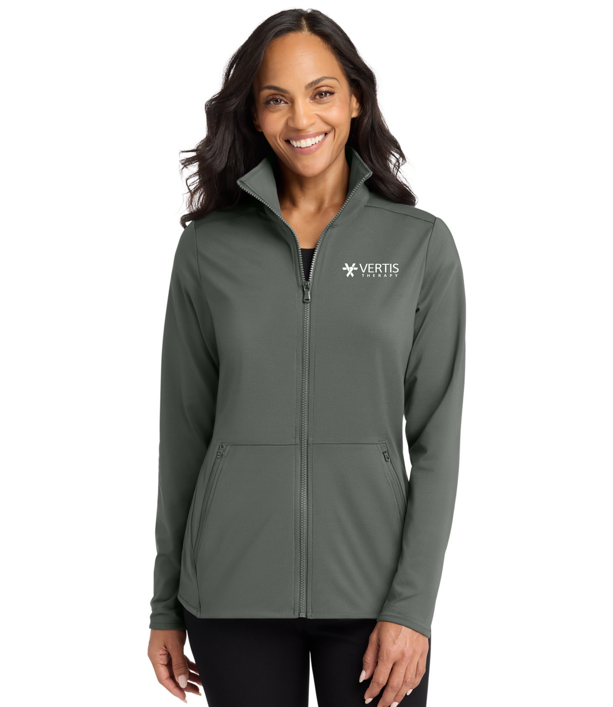 Vertis Logo Women's Accord Stretch Fleece Full Zip