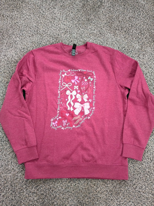 Indiana Bows Crewneck